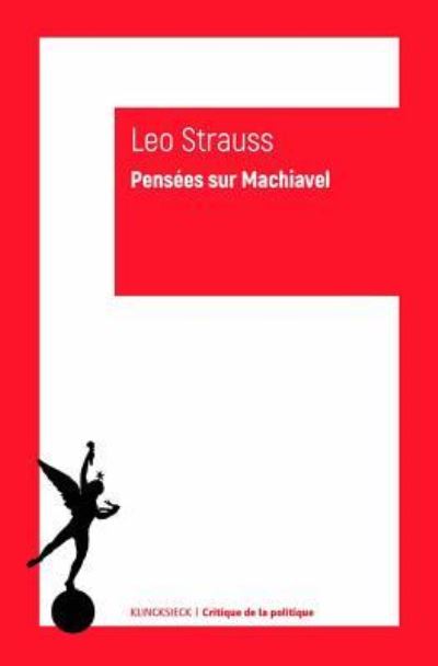 Cover for Leo Strauss · Pensees Sur Machiavel (Paperback Book) (2017)