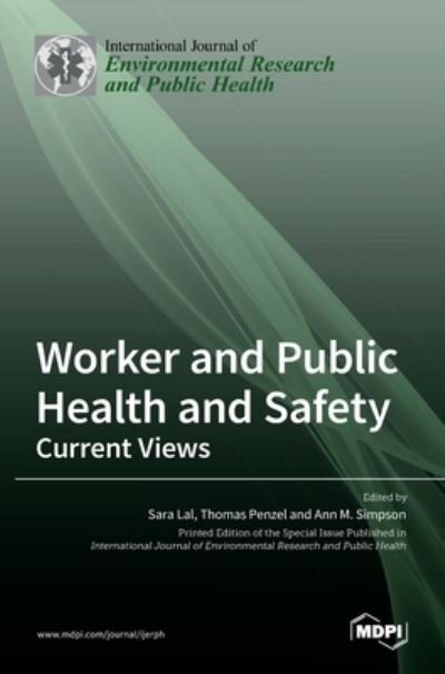 Cover for Sara Lal · Worker and Public Health and Safety (Hardcover Book) (2021)