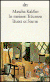 Cover for Mascha KalÃ©ko · Dtv Tb.01294 Kaleko.in Meinen Träumen (Book)