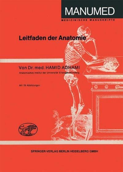 Cover for Hamid Adhami · Leitfaden Der Anatomie (Paperback Book) [1972 edition] (1972)