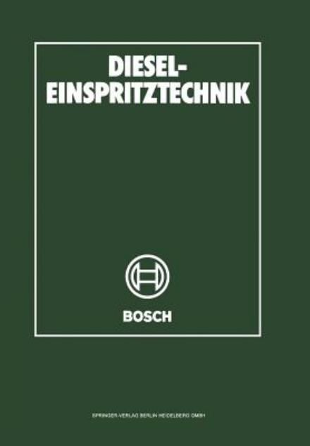 Cover for Robert Bosch · Diesel-Einspritztechnik (Paperback Book) (1993)