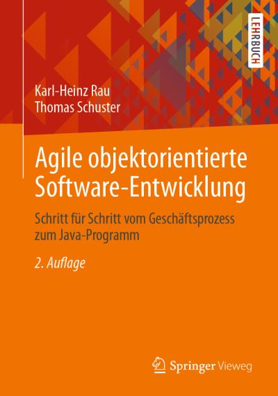 Cover for Rau · Agile objektorientierte Software Entwicklung (Book) (2021)