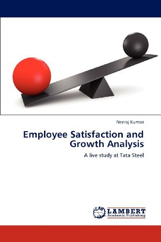 Employee Satisfaction and Growth Analysis: a Live Study at Tata Steel - Neeraj Kumari - Bøger - LAP LAMBERT Academic Publishing - 9783659208942 - 7. august 2012