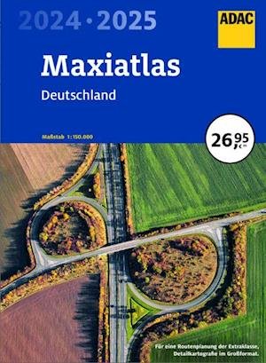 Cover for Mair-Dumont · ADAC Maxiatlas Deutschland 2024/2025 (Spiralbog) (2023)