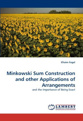 Cover for Efraim Fogel · Minkowski Sum Construction and Other Applications of Arrangements: and the Importance of Being Exact (Taschenbuch) (2010)