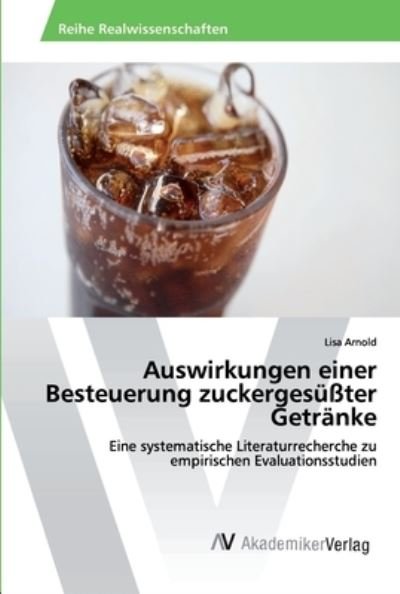 Cover for Arnold · Auswirkungen einer Besteuerung z (Book) (2019)