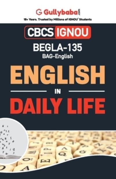 Cover for Panel Gullybaba Com · Begla-135 English in Daily Life (Paperback Book) (2020)