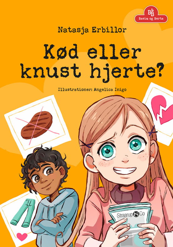 Cover for Natasja Erbillor · Basim og Berta: Kød eller knust hjerte? (Hardcover bog) [1. udgave] (2022)