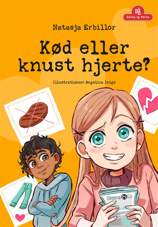 Cover for Natasja Erbillor · Basim og Berta: Kød eller knust hjerte? (Hardcover Book) [1st edition] (2022)
