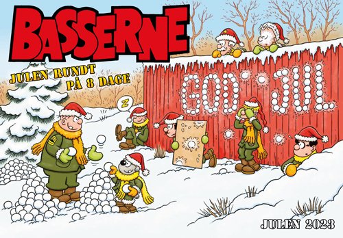Cover for Basserne, Julehæfte 2023 (Poketbok) (2023)