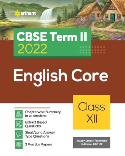 Arihant Cbse English Core Term 2 Class 12 for 2022 Exam (Cover Theory and MCQS) - Sristi Agarwal - Books - Arihant Publication - 9789325796942 - July 11, 2021
