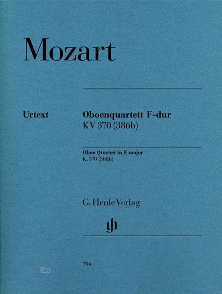 Cover for Mozart · Oboenquart.F KV370.HN794 (Book)