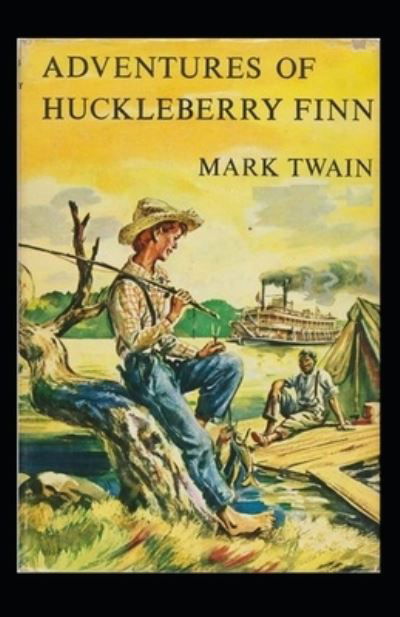 Cover for Mark Twain · The Adventures of Huckleberry Finn Annotated (Paperback Book) (2022)