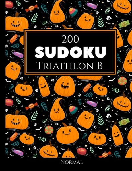 Cover for Morari Media Pt · 200 Sudoku Triathlon B normal Vol. 9: com solucoes e quebra-cabecas bonus (Paperback Book) (2021)