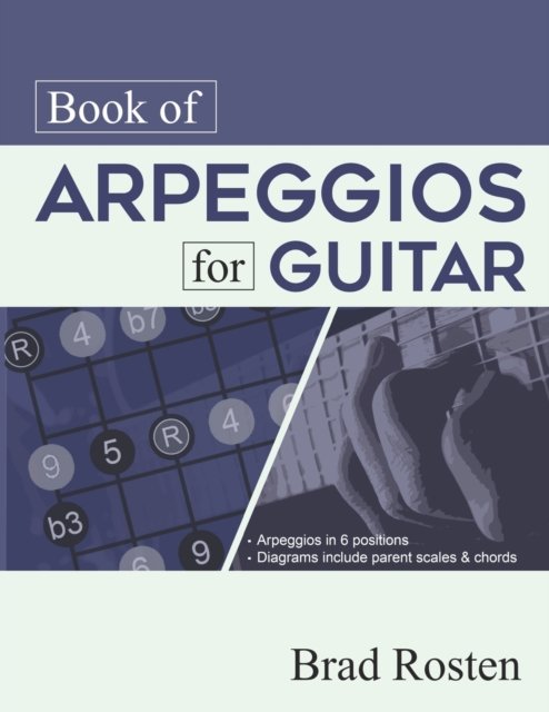 Cover for Brad Rosten · Book of Arpeggios for Guitar (Paperback Book) (2021)