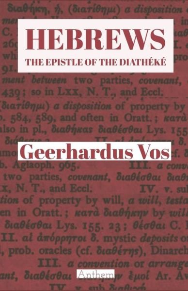 Cover for Geerhardus Vos · Hebrews (Paperback Book) (2020)