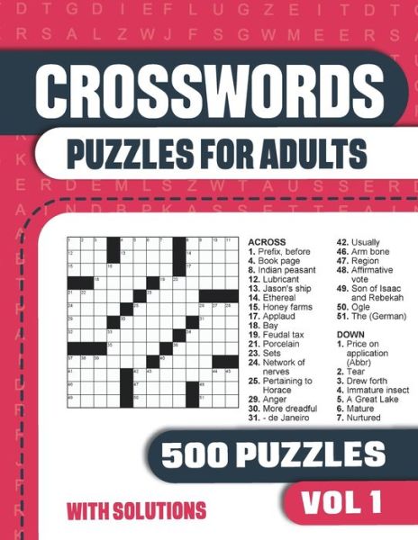 Cover for Visupuzzle Books · Crosswords Puzzles for Adults (Taschenbuch) (2021)