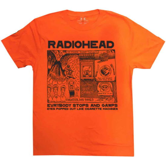 Cover for Radiohead · Radiohead Unisex T-Shirt: Gawps (T-shirt)