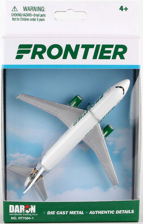 Cover for Frontier Diecast Plane (MERCH)