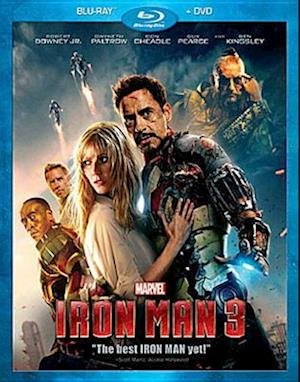 Cover for Iron Man 3 (Blu-ray) (2013)