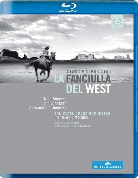 Cover for Giacomo Puccini · Fanciulla Del West (Blu-Ray) (2023)