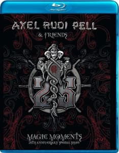 Cover for Axel Rudi Pell · Magic Moments: 25th Anniversary Show (Blu-ray) (2015)