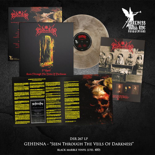 Cover for Gehenna · Seen Through The Veils Of Darkness (The Second Spe (LP) (2024)