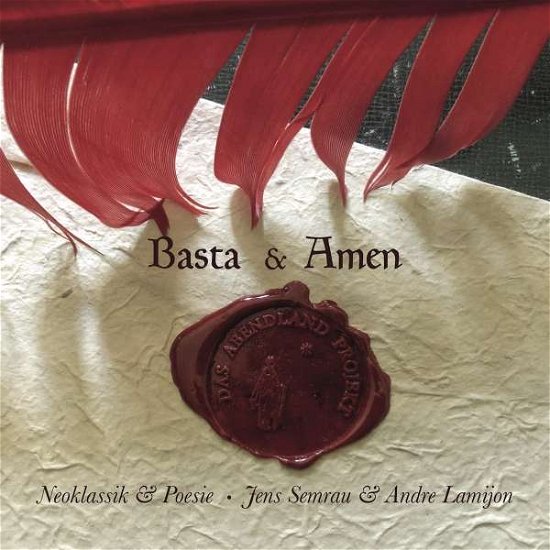 Cover for Das Abendland Projekt · Basta Und Amen (CD) (2021)