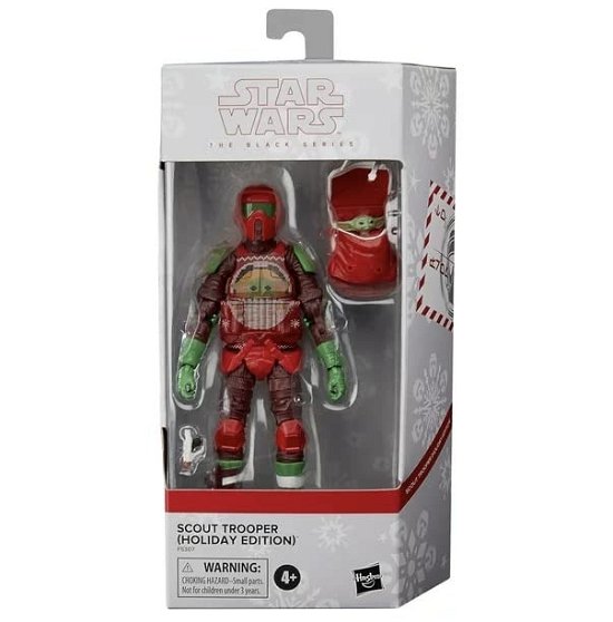 Cover for Star Wars · Star Wars Black Series Actionfigur Scout Trooper ( (Legetøj) [Holiday edition] (2022)