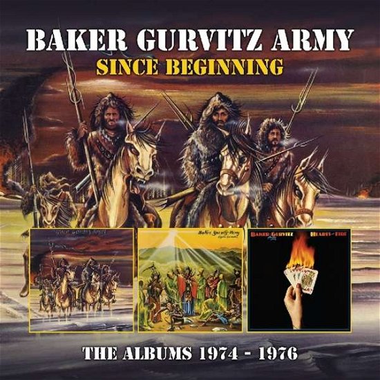 Since Beginning - The Albums 1974-1976 - Baker Gurvitz Army - Musik - CHERRY RED - 5013929476943 - 21 juli 2023