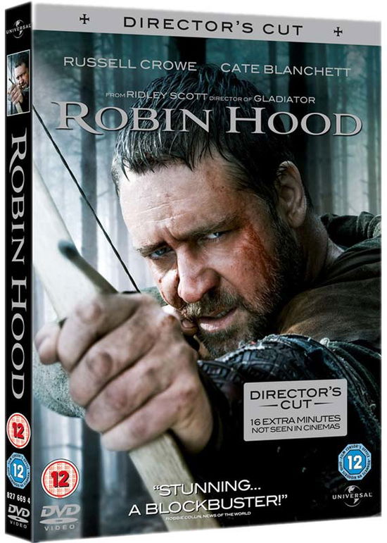 Robin Hood - Extended Director's Cut - Russell Crowe - Elokuva - Universal - 5050582766943 - torstai 17. heinäkuuta 2014