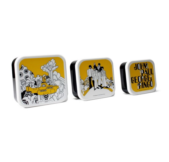 Snack Boxes Set Of 3 - The Beatles (Yellow Submarine) - The Beatles - Koopwaar - THE BEATLES - 5055453496943 - 15 juni 2023