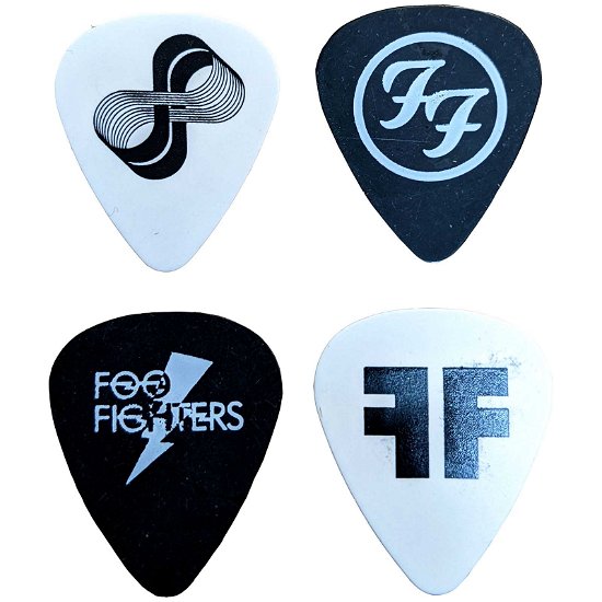 Foo Fighters Plectrum Pack: Mono Logos (Ex-Tour) - Foo Fighters - Merchandise -  - 5056561066943 - 