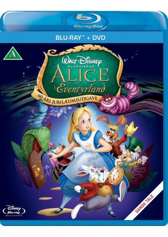 Alice I Eventyrland DVD+BD - Disney - Películas -  - 8717418279943 - 8 de febrero de 2011