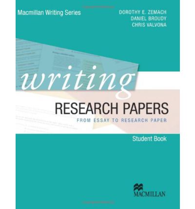 Cover for Dorothy Zemach · Writing Research Papers - Macmillan Writing Series (Paperback Book) (2011)