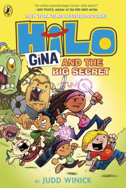 Cover for Judd Winick · Hilo: Gina and the Big Secret - Hilo (Paperback Book) (2025)