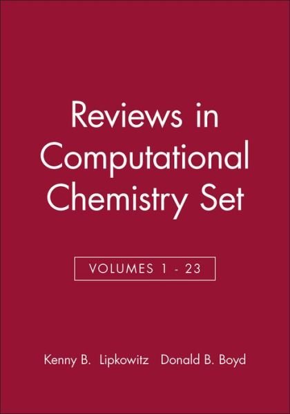 Cover for KB Lipkowitz · Reviews in Computational Chemistry, Volumes 1 - 23 Set - Reviews in Computational Chemistry (Innbunden bok) (2007)
