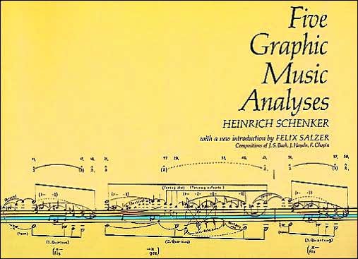 Cover for Heinrich Schenker · Five Graphic Music Analyses (Dover Books on Music) (Taschenbuch) (2012)
