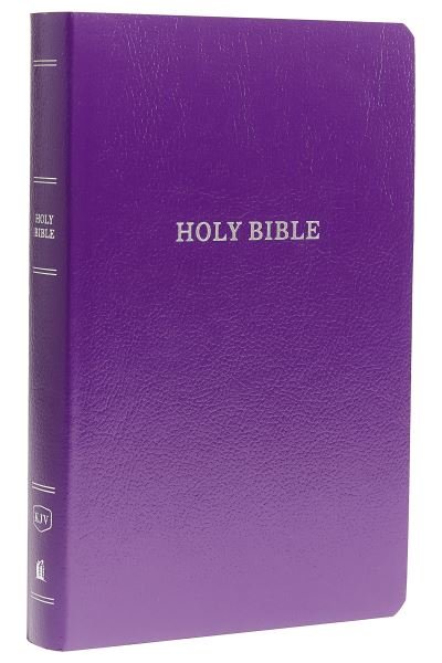 Cover for Zondervan · KJV, Gift and Award Bible, Leather-Look, Purple, Red Letter, Comfort Print (Paperback Bog) (2017)