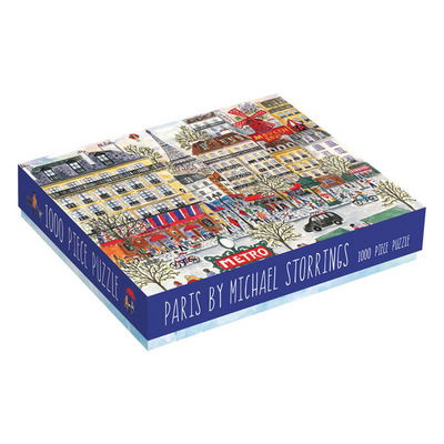 Michael Storrings Paris 1000 Piece Puzzle - Michael Storrings - Gesellschaftsspiele - Galison - 9780735348943 - 1. September 2017