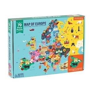 Cover for Mudpuppy · Map of Europe Puzzle (Toys) (2017)