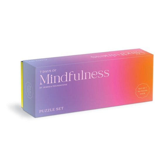 7 Days of Mindfulness Puzzle Set - Galison - Brætspil - Galison - 9780735377943 - 19. januar 2023