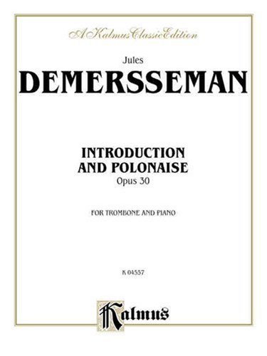 Cover for Jules · Demersseman Intro et Polonaise T (Taschenbuch) [Kalmus edition] (1985)