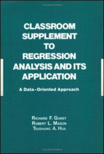 Cover for Gunst, Richard (Southern Methodist University, Dallas, Texas, USA) · Classroom Supplement to Regression Analysis and its Application: A Data-Oriented Approach (Hardcover Book) (1981)