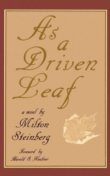 Cover for Milton Steinberg · As a Driven Leaf (Hardcover bog) (1977)