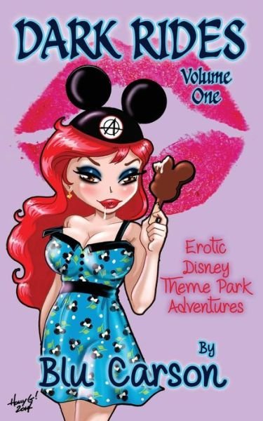 Cover for Blu Carson · Dark Rides: Erotic Disney Theme Park Adventures (Pocketbok) (2014)