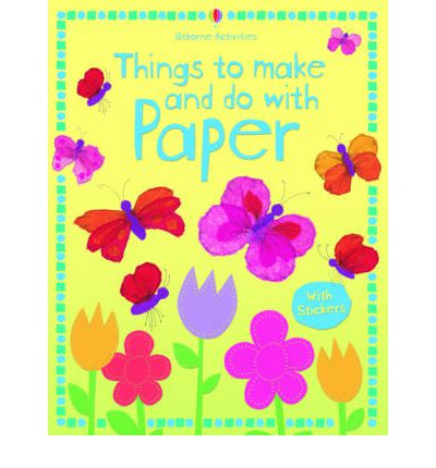 Things to Make and Do with Paper - Things To Make And Do - Stephanie Turnbull - Bøker - Usborne Publishing Ltd - 9781409538943 - 1. desember 2011