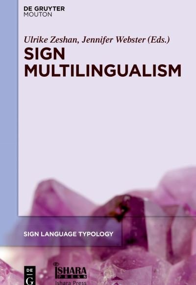 Cover for Ulrike Zeshan · Sign Multilingualism - Sign Language Typology [SLT] (Paperback Book) (2021)