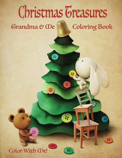 Cover for Mary Lou Brown · Color With Me! Grandma &amp; Me Christmas Treasures Coloring Book (Paperback Book) (2016)