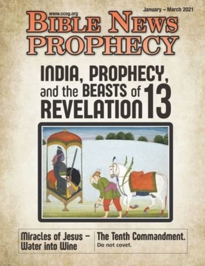 Cover for Continuing Church of God · BIBLE NEWS PROPHECY January - March 2021 (Paperback Book) (2020)